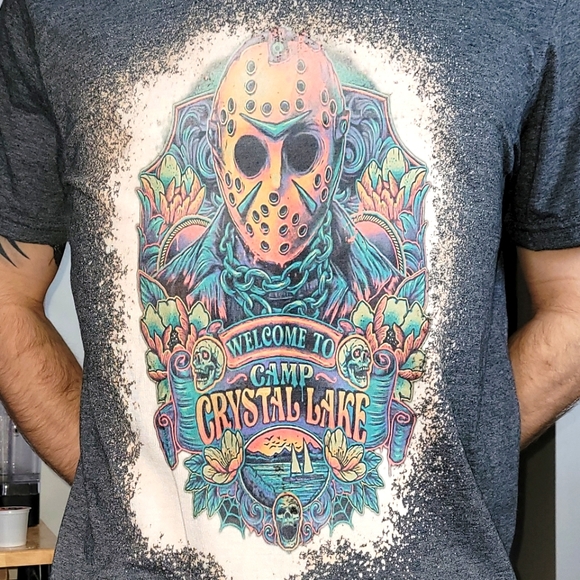 Acid Wash Crystal Lake Tee - Picture 1 of 1